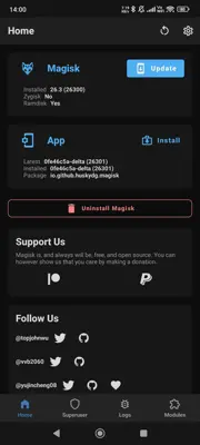 Magisk Delta android App screenshot 0